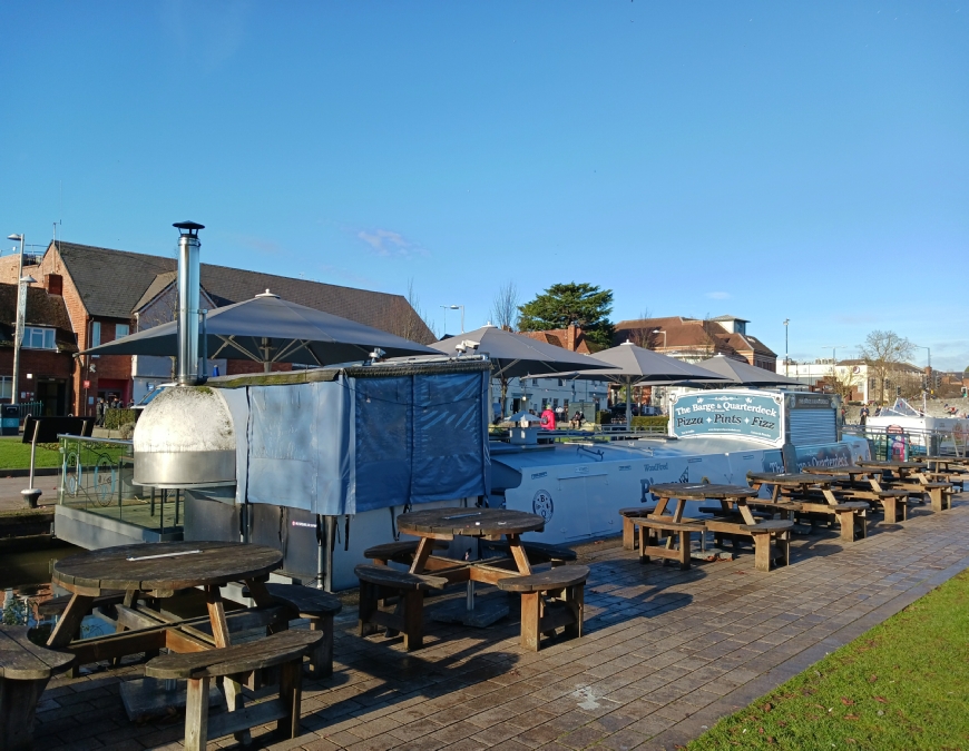 The Barge and Quarterdeck Bancroft Basin Stratford upon Avon