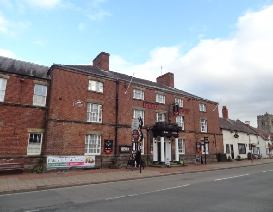 The Hand Hotel Chirk Wrexham