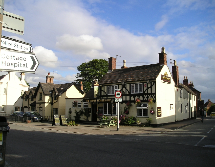 The Three Horseshoes Barnton under Needwood Burton on Trent