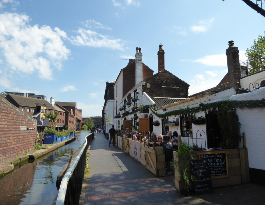 The Canalside Cafe Birmingham 