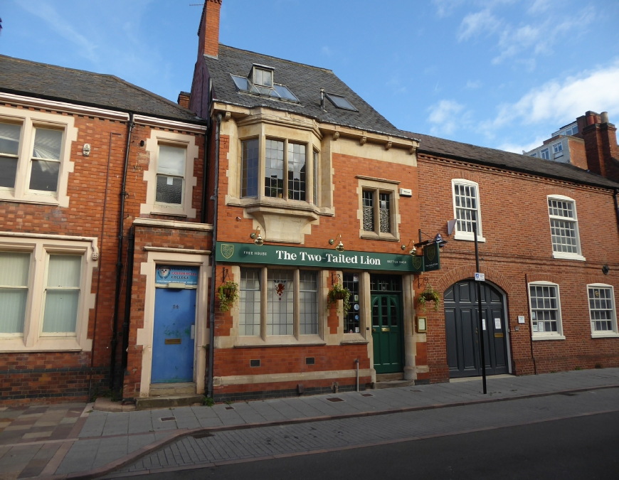 The Two Tailed Lion Micropub Leicester 