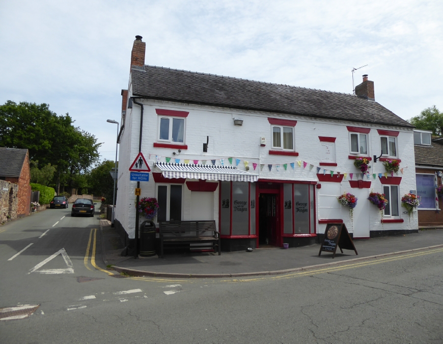 The George and Dragon Micropub Gnosall Stafford 