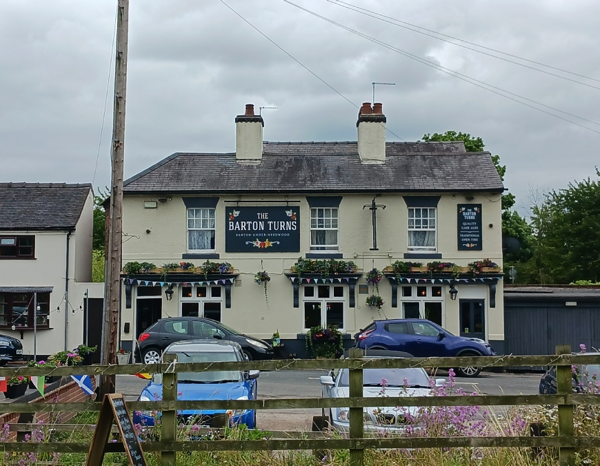 The Barton Turns Barnton under Needwood Burton on Trent